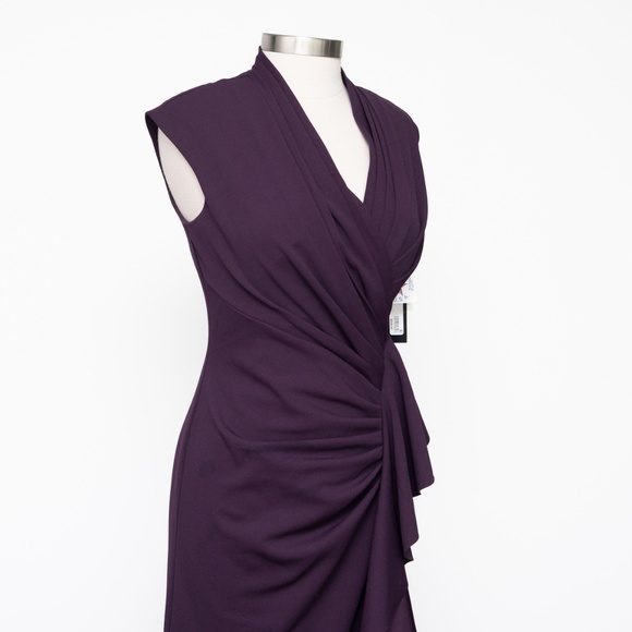 Betsy and Adam - Waterfall Ruffle Gathered Waist Gown - Picture 9 of 15